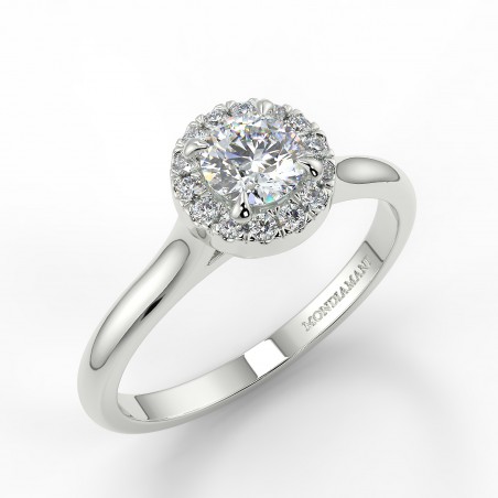 Lucia - Diamant 0.30 carat - Or blanc category