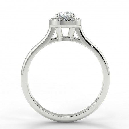 Lucia - Diamant 0.30 carat - Or blanc category