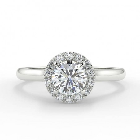 Lucia - Diamant 0.50 carat - Or blanc category