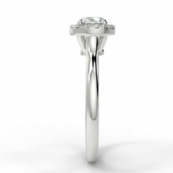 Lucia - Diamant 0.50 carat - Or blanc category