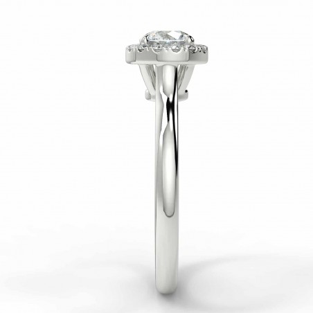 Lucia - Diamant 0.50 carat - Or blanc category