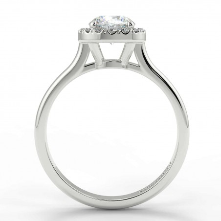 Lucia - Diamant 0.70 carat - Or blanc category