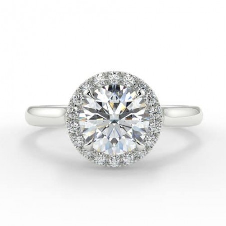 Lucia - Diamant 1.00 carat - Or blanc category