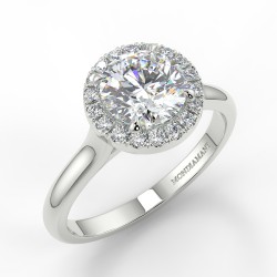 Lucia - Diamant 1.00 carat - Or blanc category