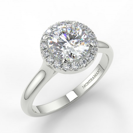 Lucia - Diamant 1.00 carat - Or blanc category
