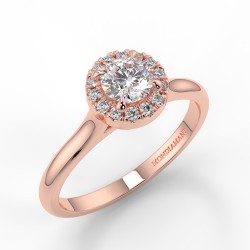 Lucia - Diamant 0.30 carat - Or rose category