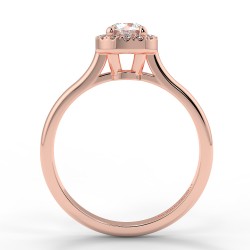 Lucia - Diamant 0.30 carat - Or rose category