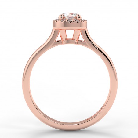 Lucia - Diamant 0.30 carat - Or rose category
