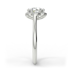 Flora Rond - Or blanc category