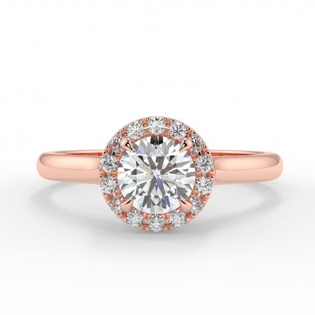 Lucia - Diamant 0.50 carat - Or rose category