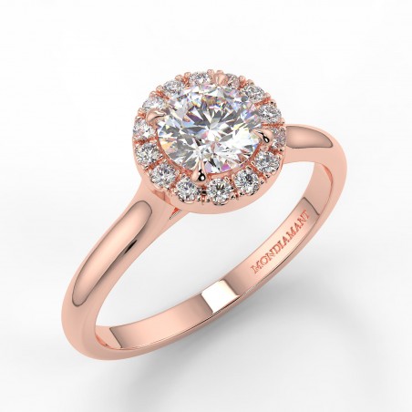 Lucia - Diamant 0.50 carat - Or rose category