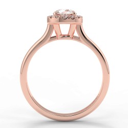Lucia - Diamant 0.50 carat - Or rose category