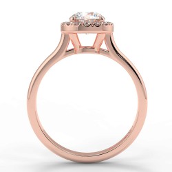 Lucia - Diamant 0.70 carat - Or rose category