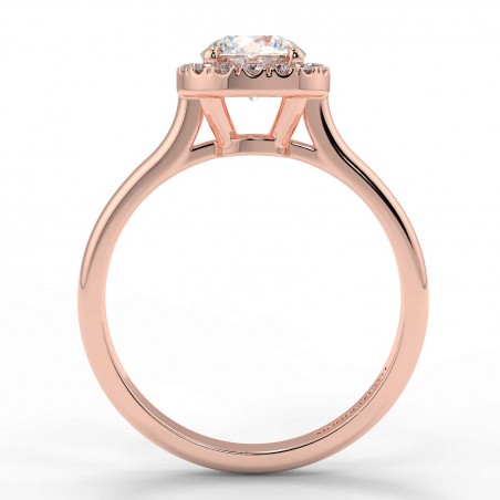 Lucia - Diamant 0.70 carat - Or rose category