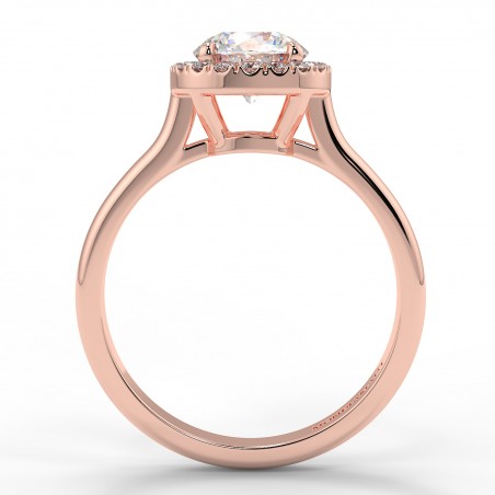 Lucia - Diamant 1.00 carat - Or rose category