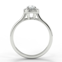 Lucia - Diamant 0.30 carat - Platine category