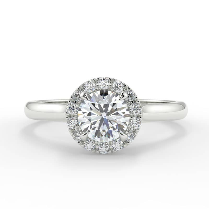 Lucia - Diamant 0.50 carat - Platine category