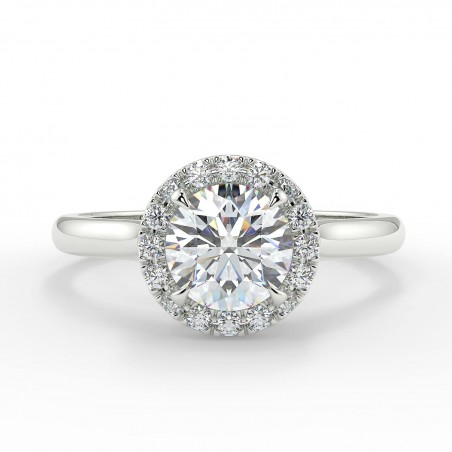 Lucia - Diamant 0.70 carat - Platine category