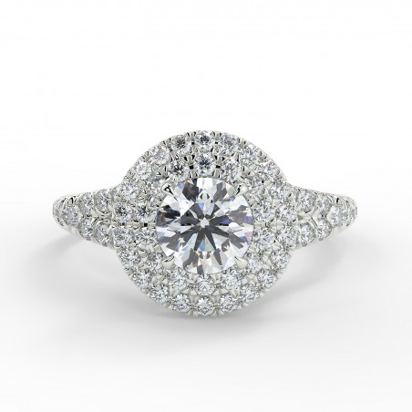 Olivia - Diamant 0.50 carat - Or blanc category