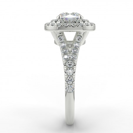 Olivia - Diamant 1.00 carat - Or blanc category