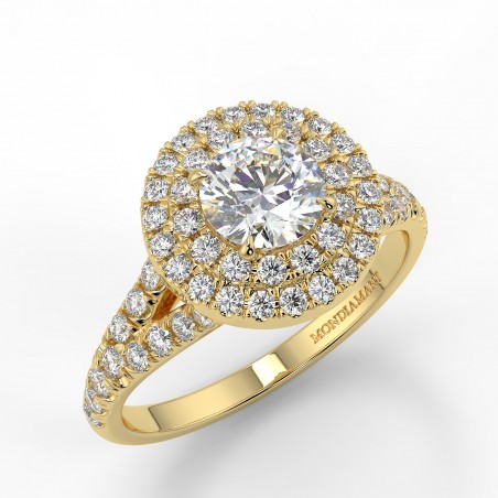 Olivia - Diamant 0.50 carat - Or jaune category