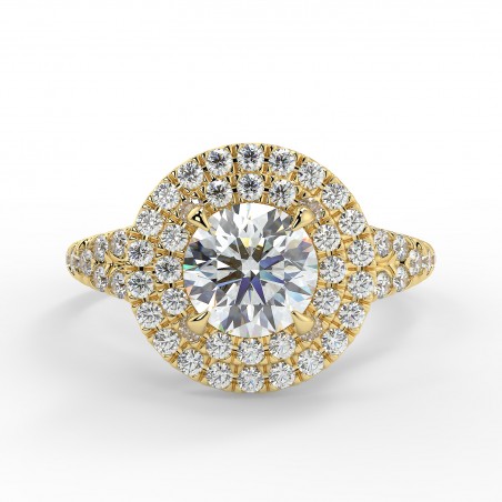 Olivia - Diamant 0.70 carat - Or jaune category