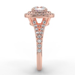 Olivia - Diamant 1.00 carat - Or rose category