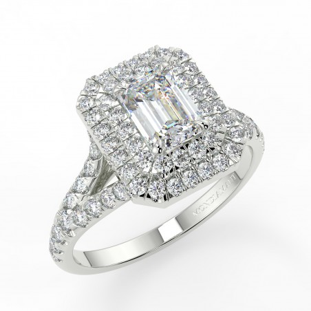 Clara - Diamant 0.50 carat - Platine category