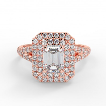 Clara - Diamant 0.70 carat - Or rose category