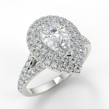 Pamela - Diamant 0.70 carat - Or blanc category