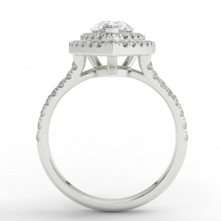 Pamela - Diamant 1.00 carat - Or blanc category