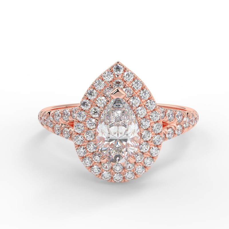Pamela - Diamant 0.50 carat - Or rose category