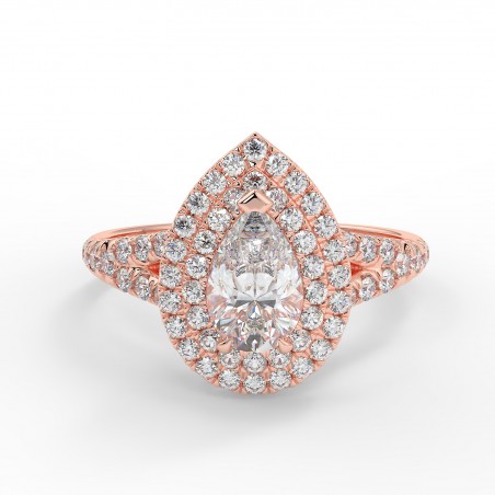 Pamela - Diamant 0.50 carat - Or rose category