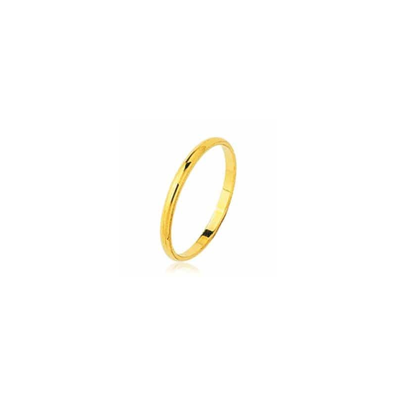 Demi-Jonc - Pénélope 2mm Or jaune category