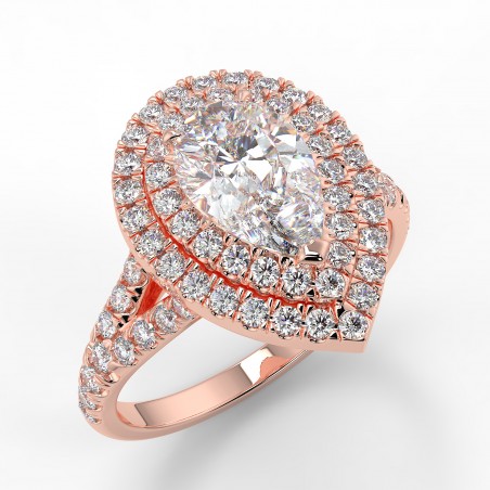 Pamela - Diamant 1.00 carat - Or rose category