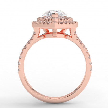 Pamela - Diamant 1.00 carat - Or rose category
