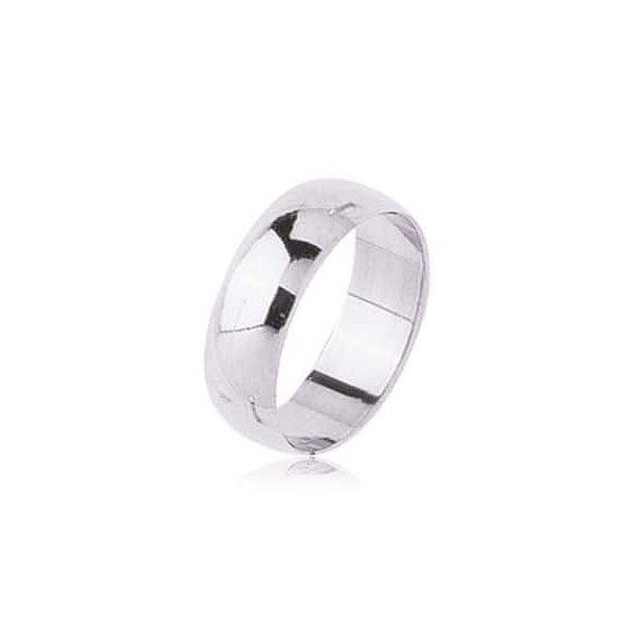 Demi-Jonc - Pénélope 6mm - Or blanc category