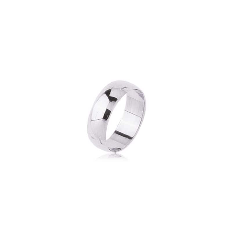 Demi-Jonc - Pénélope 6mm - Or blanc category
