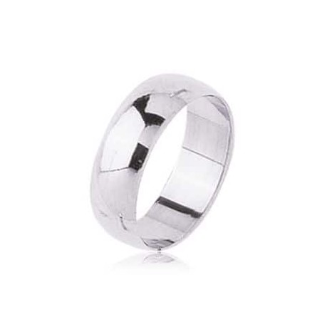 Demi-Jonc - Pénélope 6mm - Or blanc category