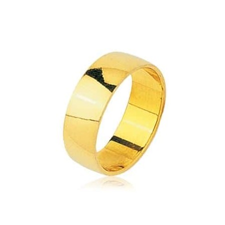 Demi Jonc Bombé - Jessica 6mm Or jaune category