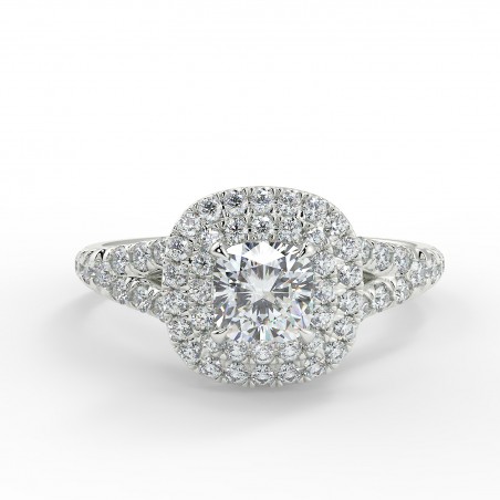 Eva - Diamant 0.50 carat - Or blanc category
