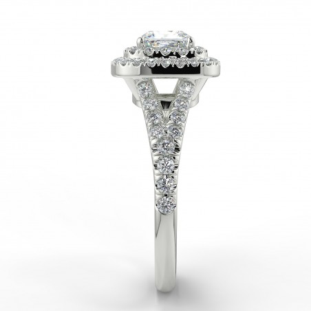 Eva - Diamant 0.70 carat - Or blanc category