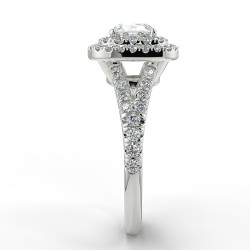 Eva - Diamant 1.00 carat - Or blanc category