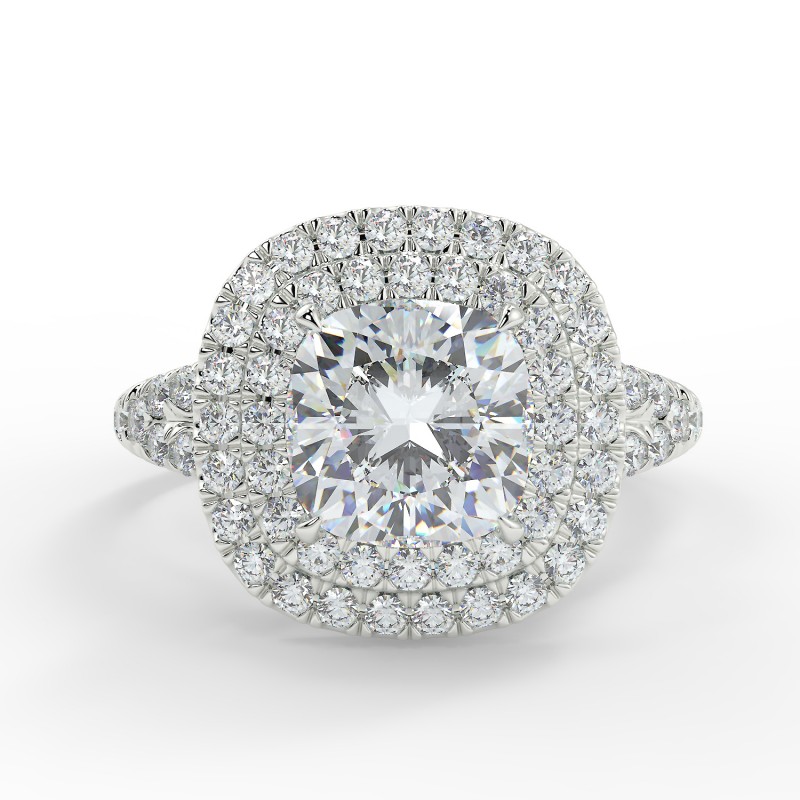 Eva - Diamant 1.50 carat - Or blanc category