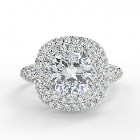 Eva - Diamant 1.50 carat - Or blanc category