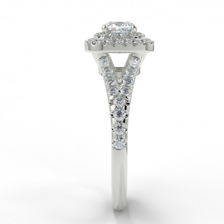 Eva - Diamant 0.50 carat - Platine category