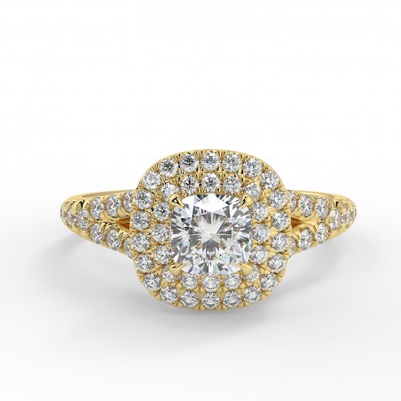 Eva - Diamant 0.50 carat - Or jaune category