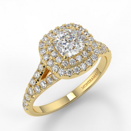Eva - Diamant 0.50 carat - Or jaune category