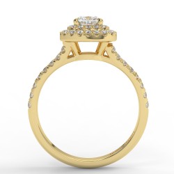 Eva - Diamant 0.50 carat - Or jaune category