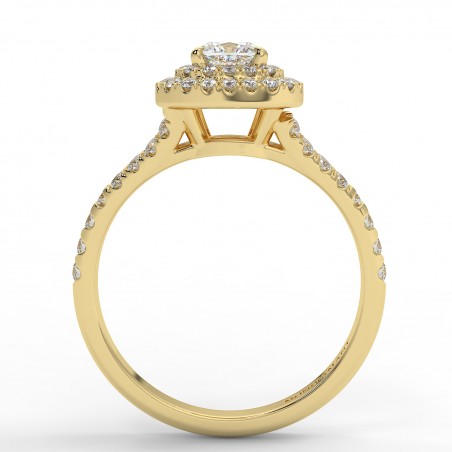 Eva - Diamant 0.50 carat - Or jaune category